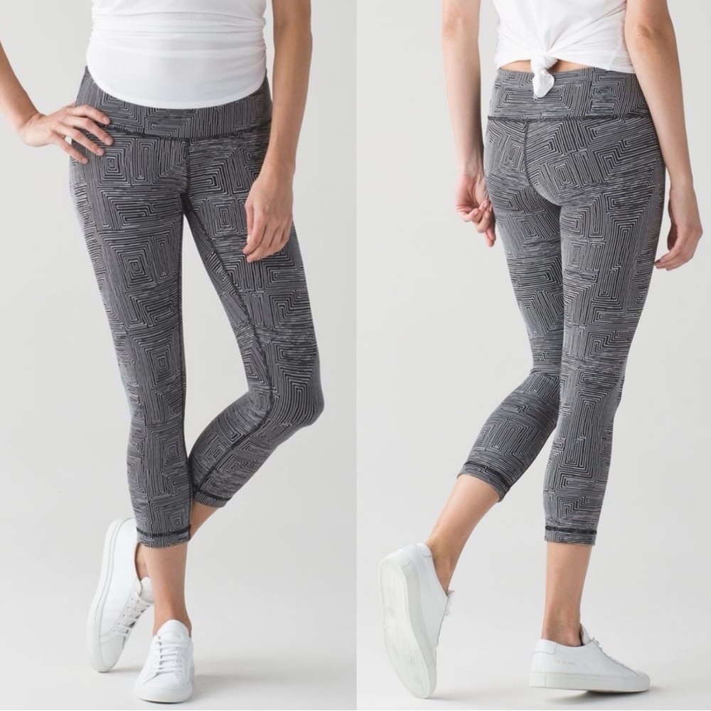 Lululemon Wunder Under Crop Leggings
